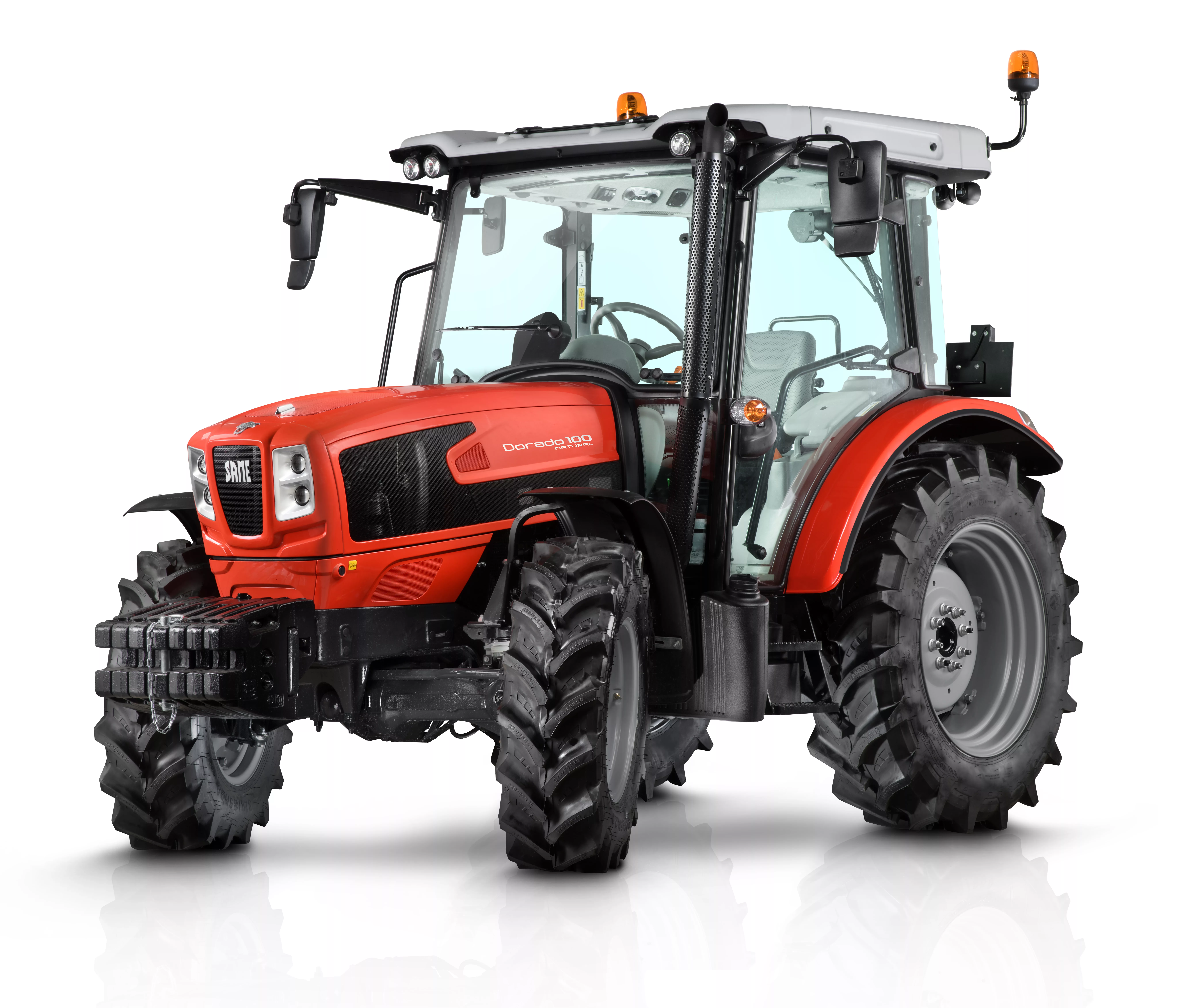 SAME Dorado Natural tractor suitable for vineyards orchards and general farming use